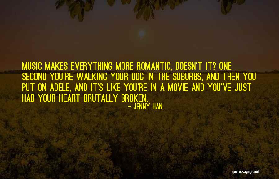 Dog Walking Quotes By Jenny Han Dog Walking Quotes By Jenny Han