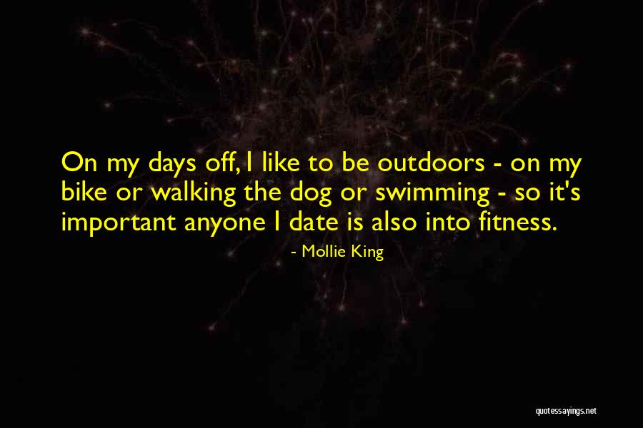 Dog Walking Quotes By Mollie King