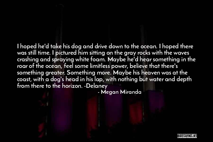 Dog Water Quotes By Megan Miranda