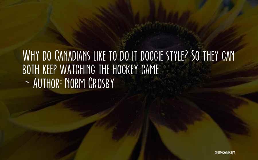 Doggie Quotes By Norm Crosby