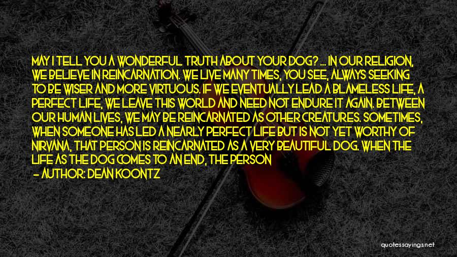 Dogs Always Being There For You Quotes By Dean Koontz