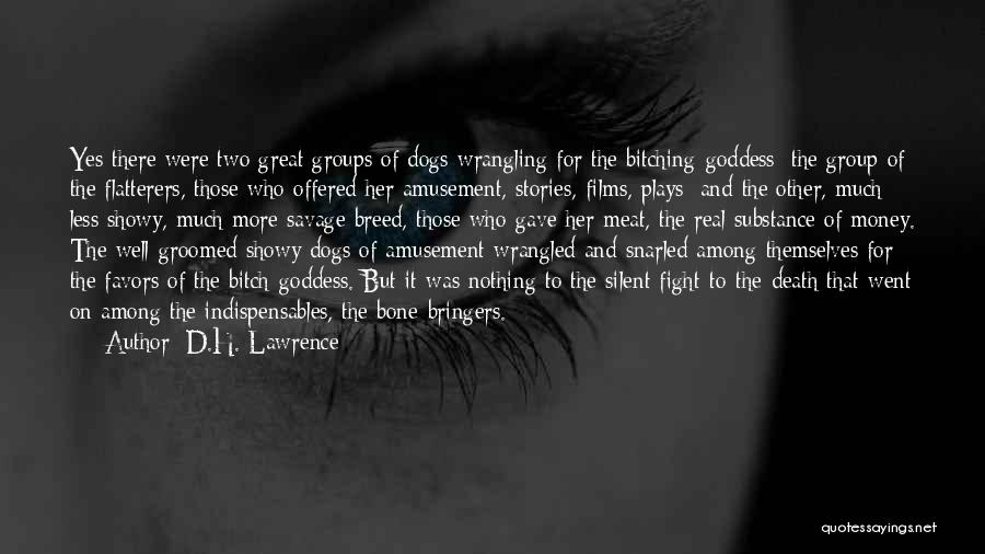 Dogs And Death Quotes By D.H. Lawrence