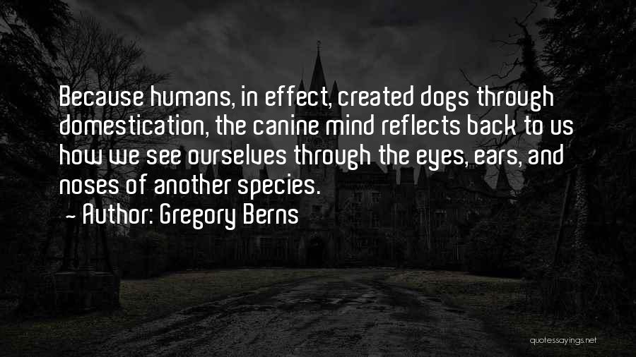 Dogs And Humans Quotes By Gregory Berns