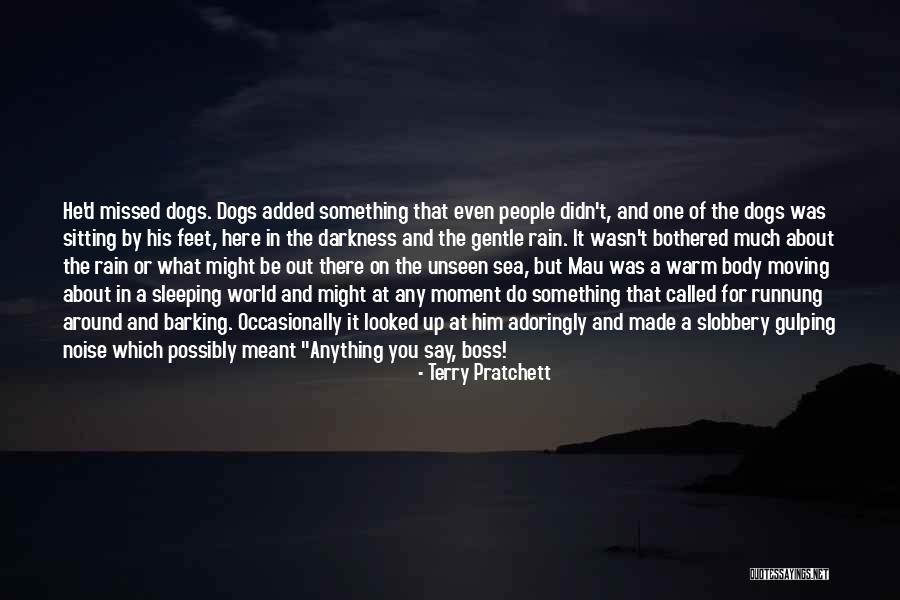 Dogs And The Sea Quotes By Terry Pratchett