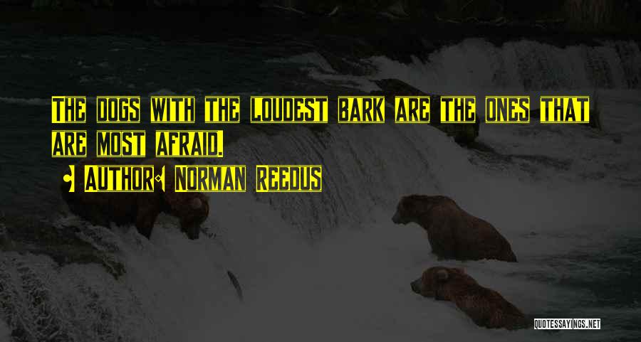 Dogs Bark Quotes By Norman Reedus