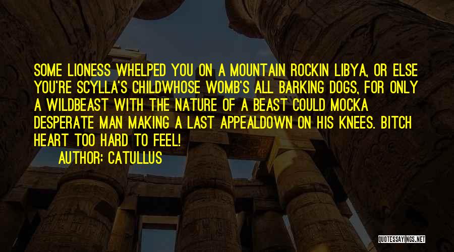 Dogs In Nature Quotes By Catullus