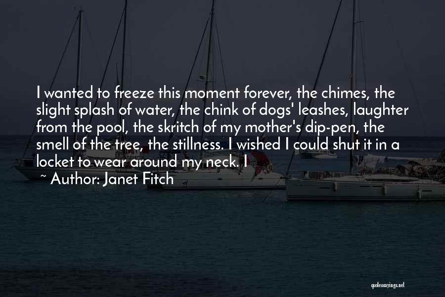 Dogs In Water Quotes By Janet Fitch