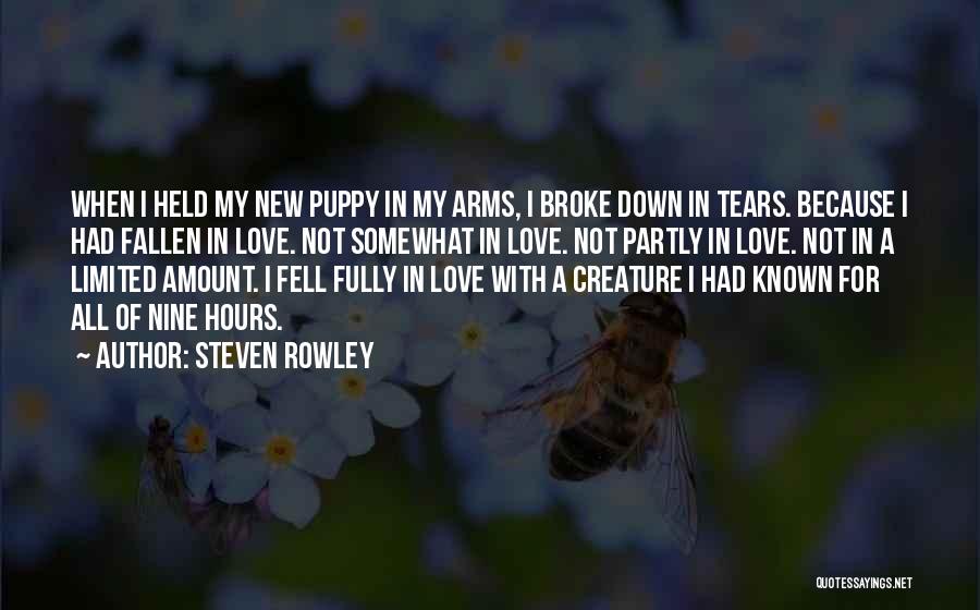 Dogs Love Quotes By Steven Rowley