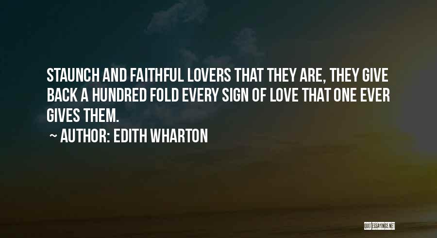 Dogs Lovers Quotes By Edith Wharton