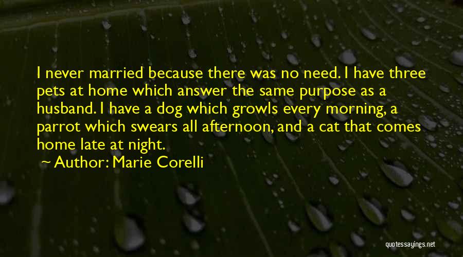Dogs Pets Quotes By Marie Corelli