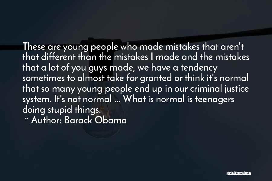 Doing A Mistake Quotes By Barack Obama