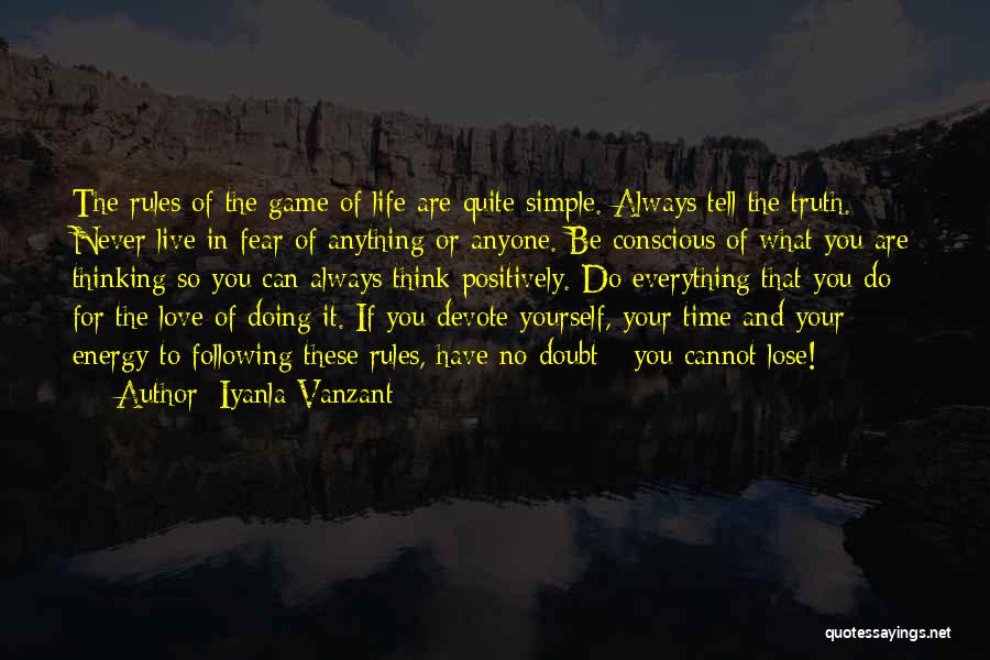 Doing Anything For Love Quotes By Iyanla Vanzant