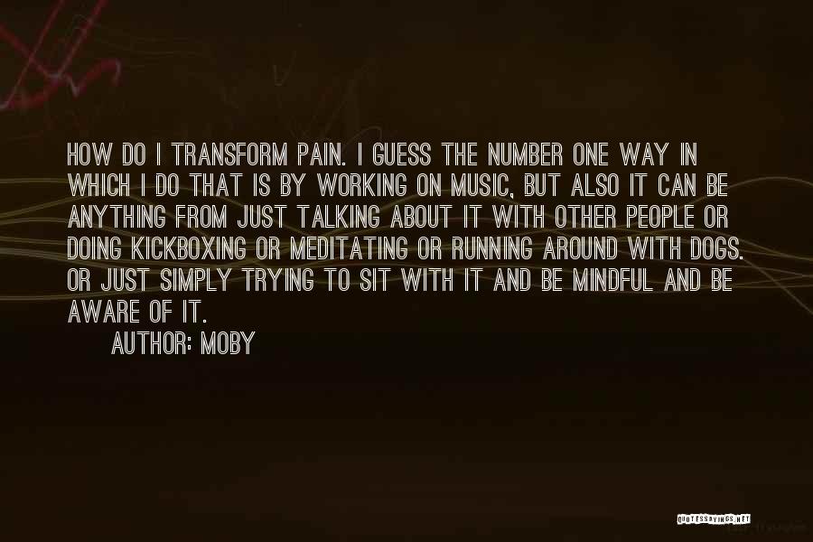 Doing Anything Quotes By Moby