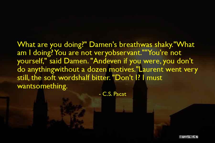 Doing Anything You Want Quotes By C.S. Pacat Doing Anything You Want Quotes By C.S. Pacat