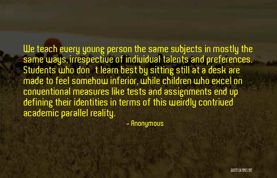 Doing Assignments Quotes By Anonymous Doing Assignments Quotes By Anonymous