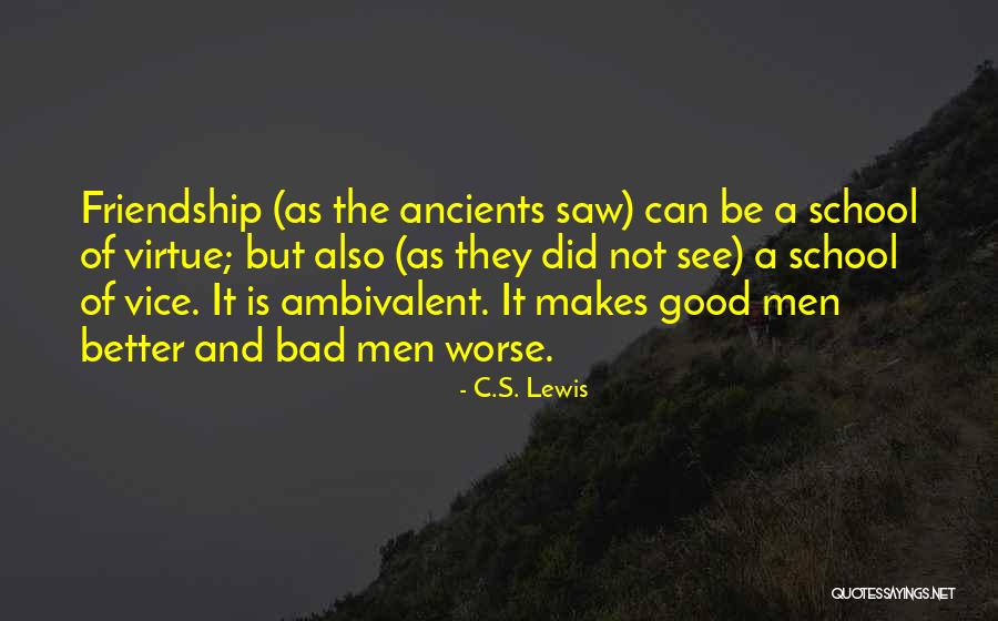 Doing Bad In School Quotes By C.S. Lewis Doing Bad In School Quotes By C.S. Lewis