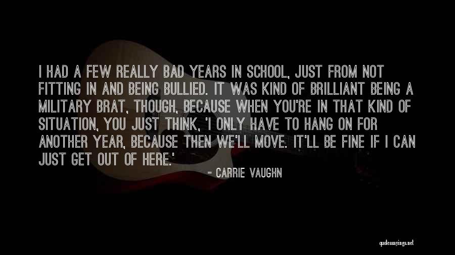 Doing Bad In School Quotes By Carrie Vaughn Doing Bad In School Quotes By Carrie Vaughn