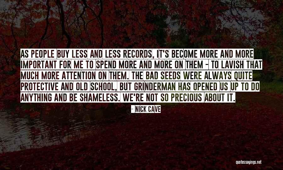 Doing Bad In School Quotes By Nick Cave