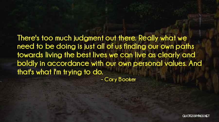 Doing Best Quotes By Cory Booker