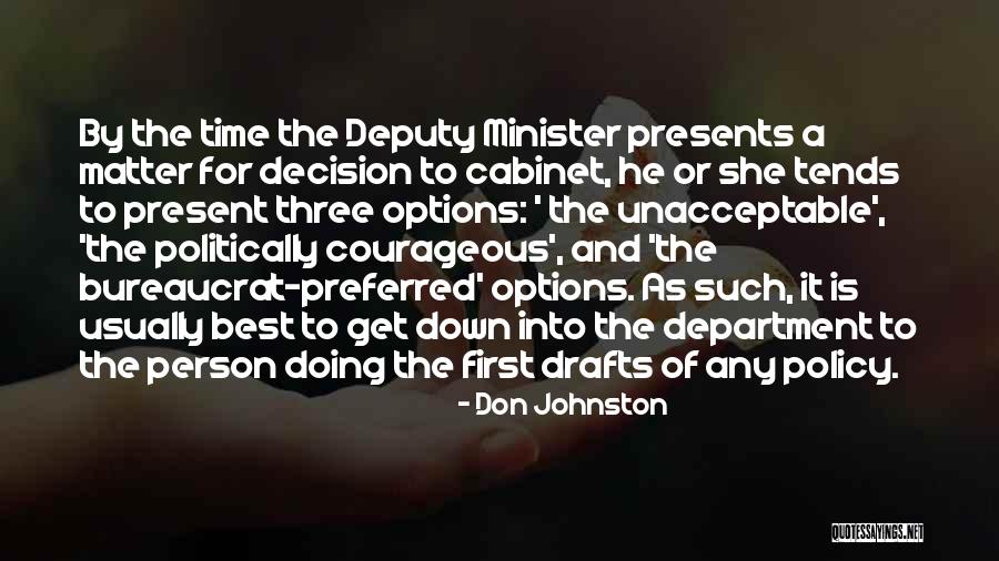 Doing Best Quotes By Don Johnston