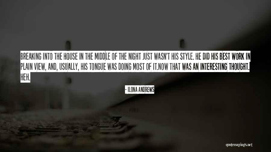 Doing Best Quotes By Ilona Andrews Doing Best Quotes By Ilona Andrews