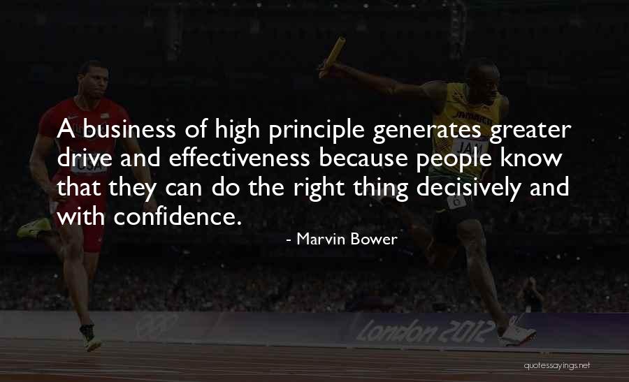 Doing Business The Right Way Quotes By Marvin Bower