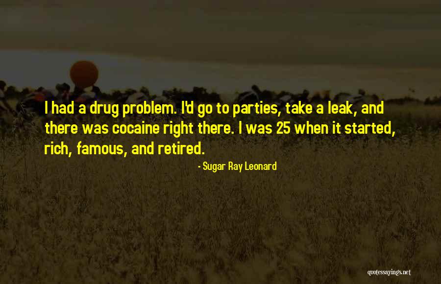 Doing Cocaine Quotes By Sugar Ray Leonard Doing Cocaine Quotes By Sugar Ray Leonard