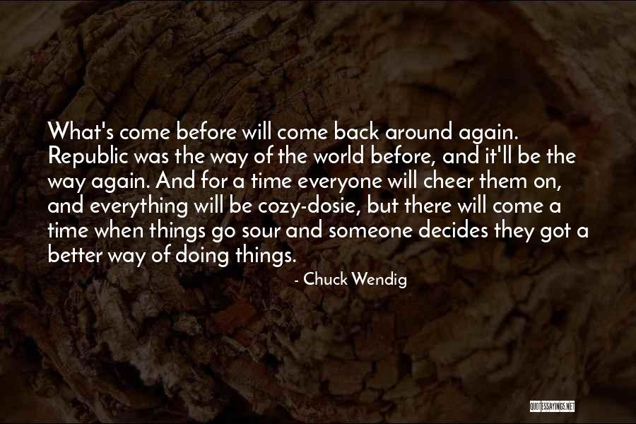 Doing Everything For Everyone Quotes By Chuck Wendig