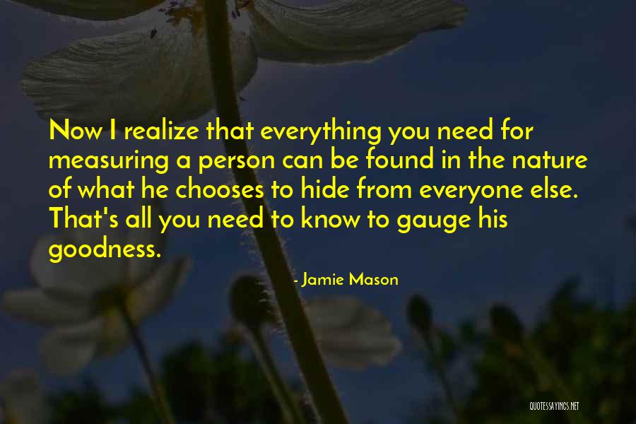 Doing Everything For Everyone Quotes By Jamie Mason