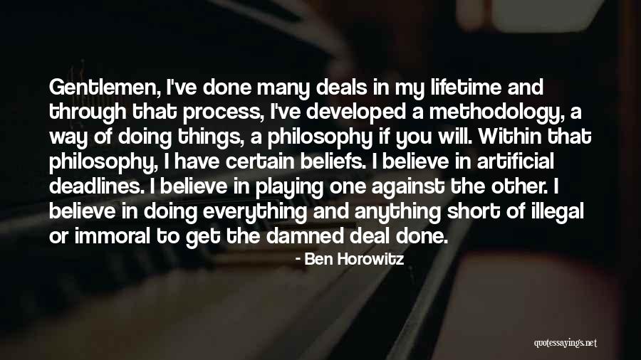 Doing Everything Quotes By Ben Horowitz Doing Everything Quotes By Ben Horowitz
