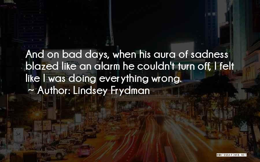 Doing Everything Wrong Quotes By Lindsey Frydman