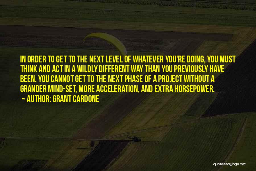 Doing Extra Quotes By Grant Cardone