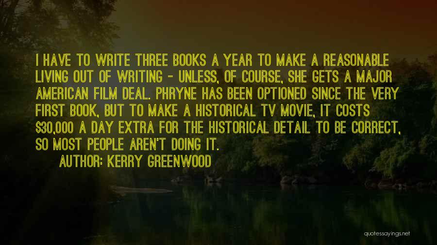 Doing Extra Quotes By Kerry Greenwood