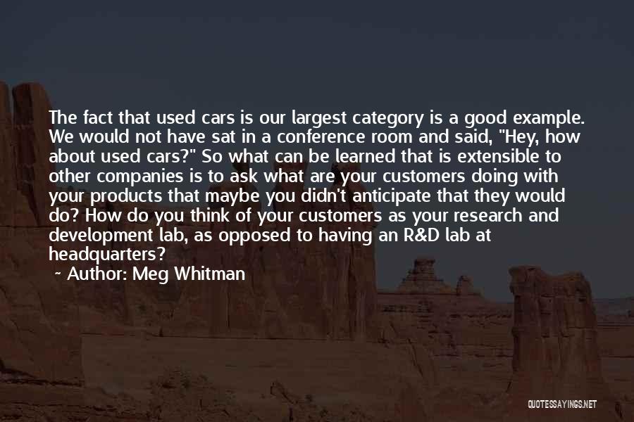 Doing Good Business Quotes By Meg Whitman