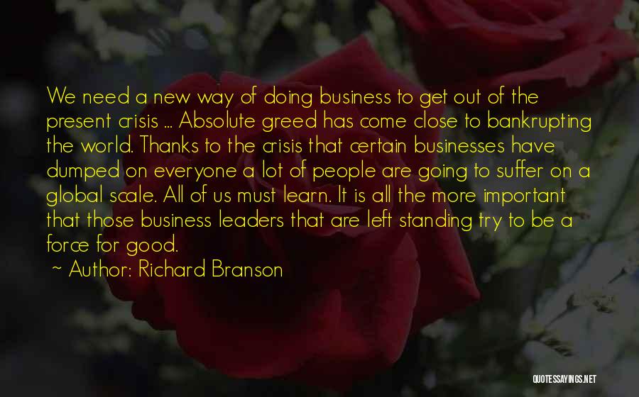 Doing Good Business Quotes By Richard Branson