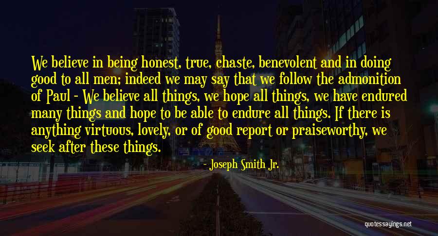Doing Good Quotes By Joseph Smith Jr. Doing Good Quotes By Joseph Smith Jr.
