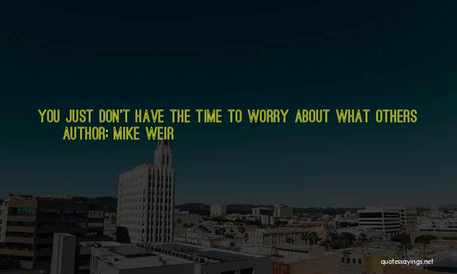 Doing It On Your Own Quotes By Mike Weir