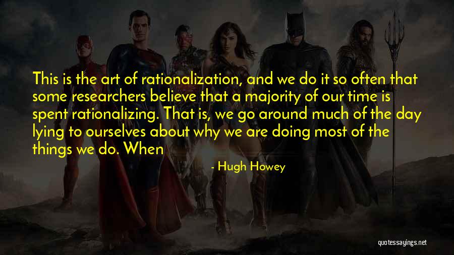Doing It Ourselves Quotes By Hugh Howey Doing It Ourselves Quotes By Hugh Howey