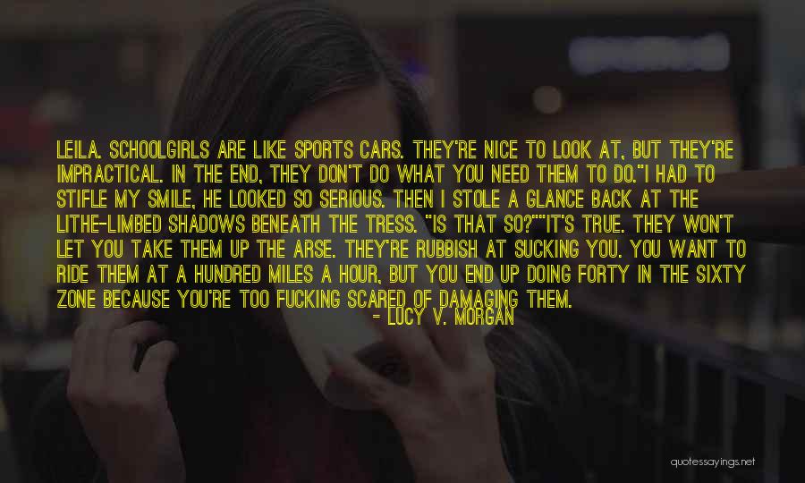 Doing It Scared Quotes By Lucy V. Morgan Doing It Scared Quotes By Lucy V. Morgan