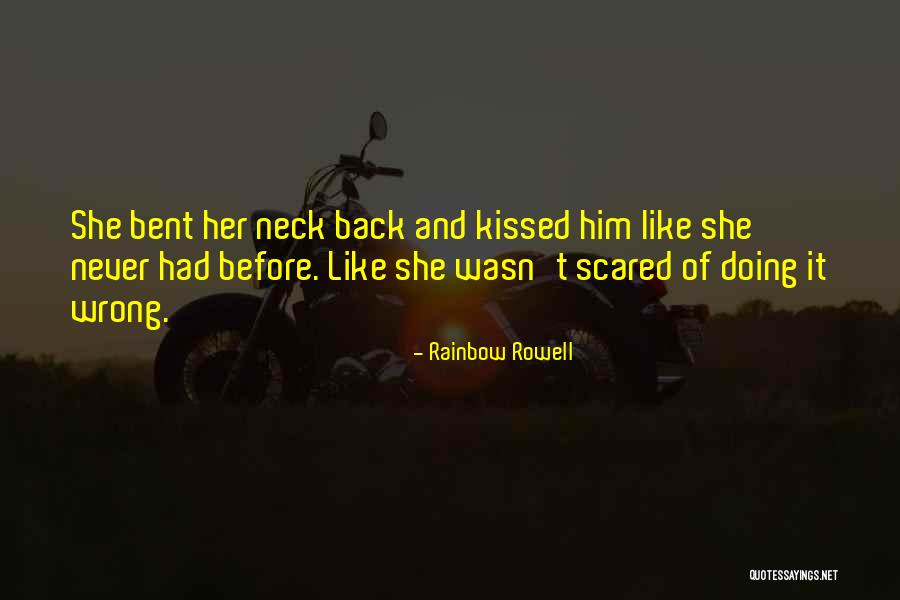Doing It Scared Quotes By Rainbow Rowell Doing It Scared Quotes By Rainbow Rowell