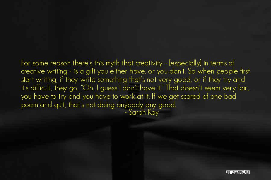 Doing It Scared Quotes By Sarah Kay Doing It Scared Quotes By Sarah Kay