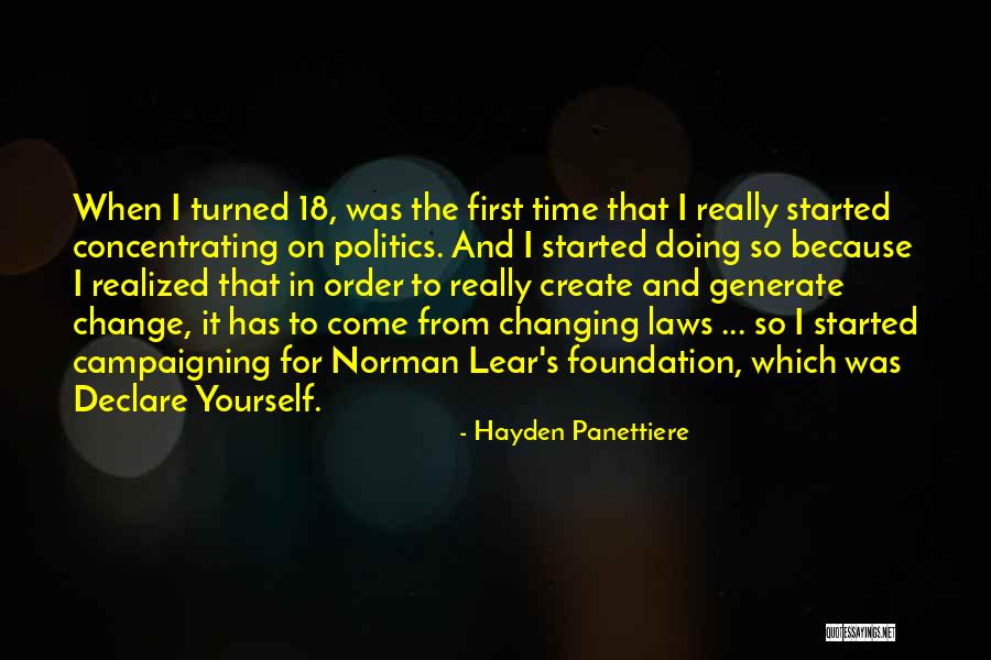 Doing It Yourself Quotes By Hayden Panettiere Doing It Yourself Quotes By Hayden Panettiere