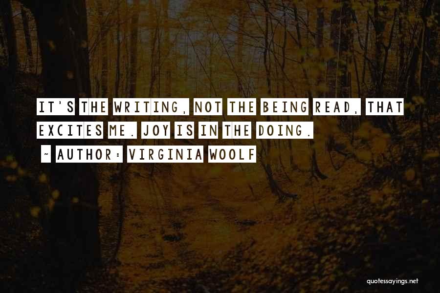 Doing Me Quotes By Virginia Woolf