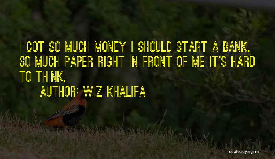 Doing Meaningful Things Quotes By Wiz Khalifa