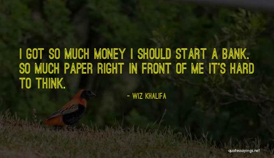 Doing Meaningful Things Quotes By Wiz Khalifa