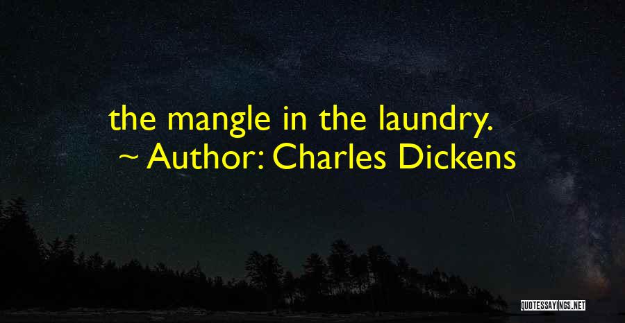 Doing My Laundry Quotes By Charles Dickens