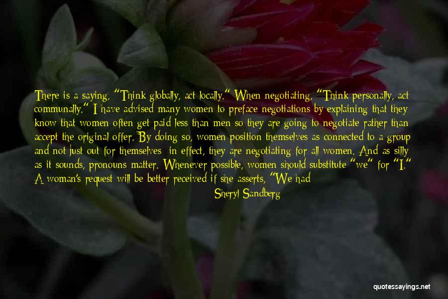 Doing Not Just Saying Quotes By Sheryl Sandberg Doing Not Just Saying Quotes By Sheryl Sandberg