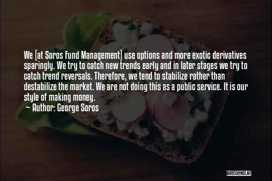 Doing Not Trying Quotes By George Soros