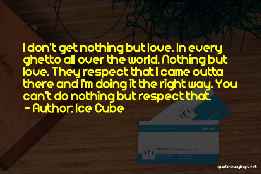 Doing Nothing Right Quotes By Ice Cube