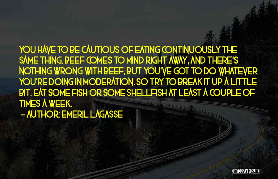 Doing Nothing Wrong Quotes By Emeril Lagasse